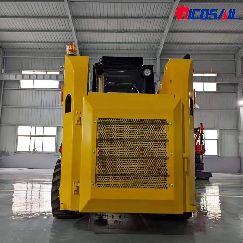 Mini Skid Steer Loader with EPA CE 2880kg Capacity Front Loader and Bucket Attachment Free Shipping Customizable
