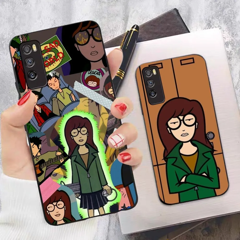 Cartoon D-Daria Phone Case For Huawei Mate 10 20 30 40 50 lite pro Nova 3 3i 5 6 SE 7 pro 7SE