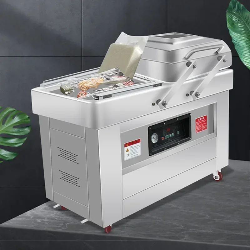 600 Model Vacuum Food Sealer Vacuum Food Packaging Machine Evacuation Vacuum Pumping Packing Sealing Machine