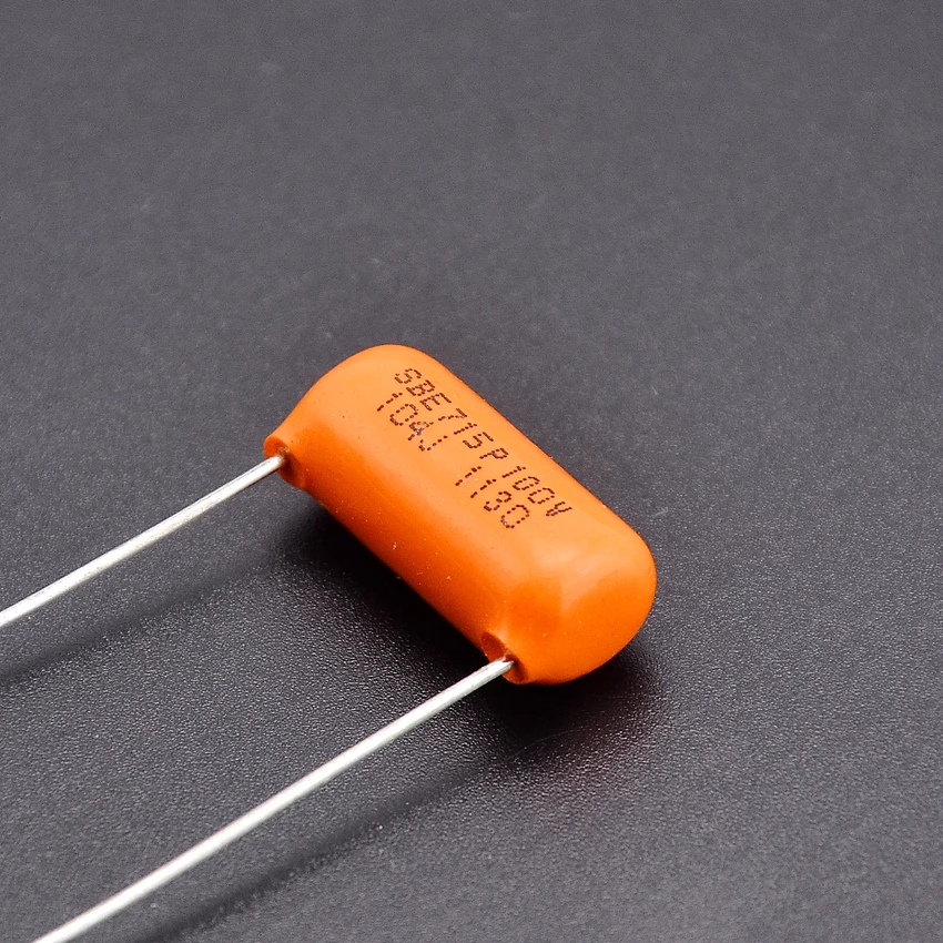 473K/683K/104J/333K SBE/CDE Orange Tone Electric Guitar Bass Capacitor 0.0155UF/0.047UF/0.022UF/0.068UF/0.033UF/0.1UF