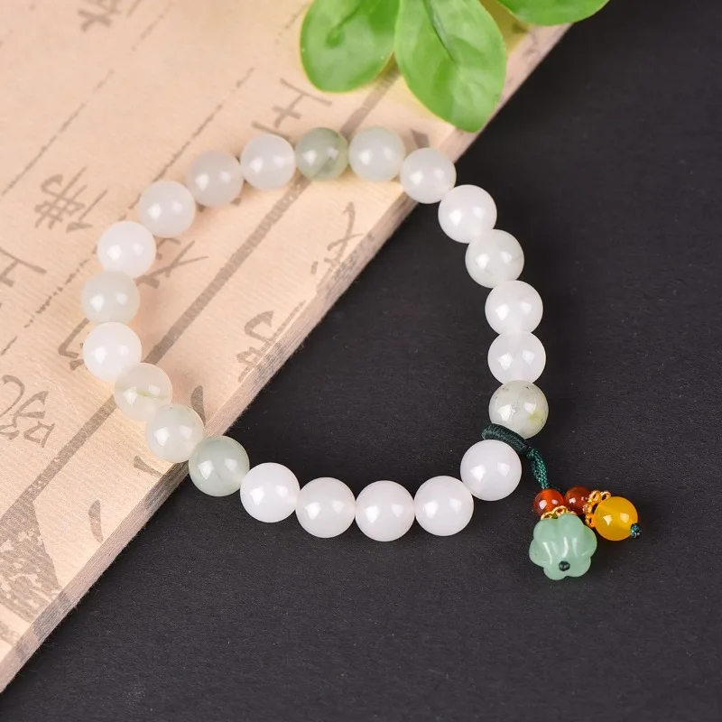 Nova pulseira requintada Tianshan Cuiduobao, pulseira elegante e versátil para homens e mulheres