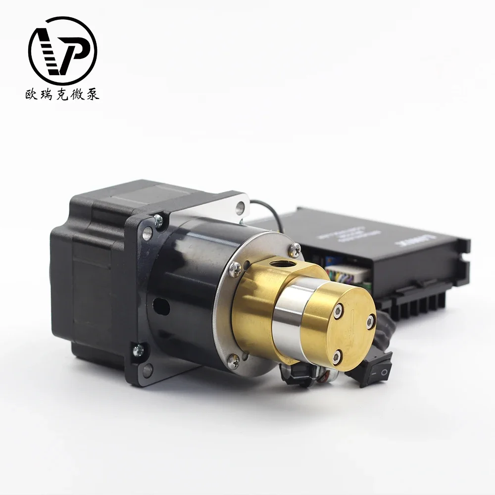 Low Temp Mono Block Water Small Pumps Magnetic Brushless External Stainless Steel Non-corrosive Driver DC Fuel Oil Gear Pump