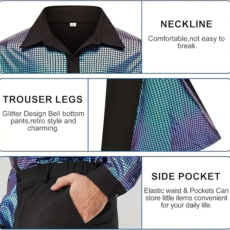 completo-vintage-anni-'70-per-ragazzi-abito-lucido-classico-per-feste-disco-e-spettacoli