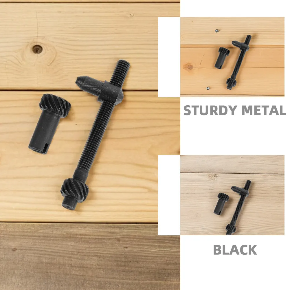 4Sets Metal Chainsaw Chain Adjuster Tensioner Screw Kit 45Cc 52Cc 58Cc Compatible Oil Saw Parts Easy Installation Wear Resistant