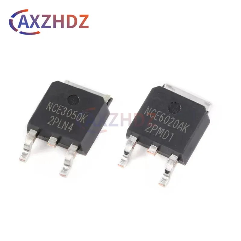 10PCS SMD NCE6020AK TO-252-2 NCE3050K 30V/50A 60V/20A 45W NCE6020 N-channel MOSFET Transistor