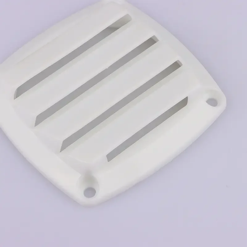 Rejilla de ventilación marina de 3 pulgadas, cubierta de plástico para conductos de ventilación de yates, salida de aire para yates, rejilla de ventilación para barcos