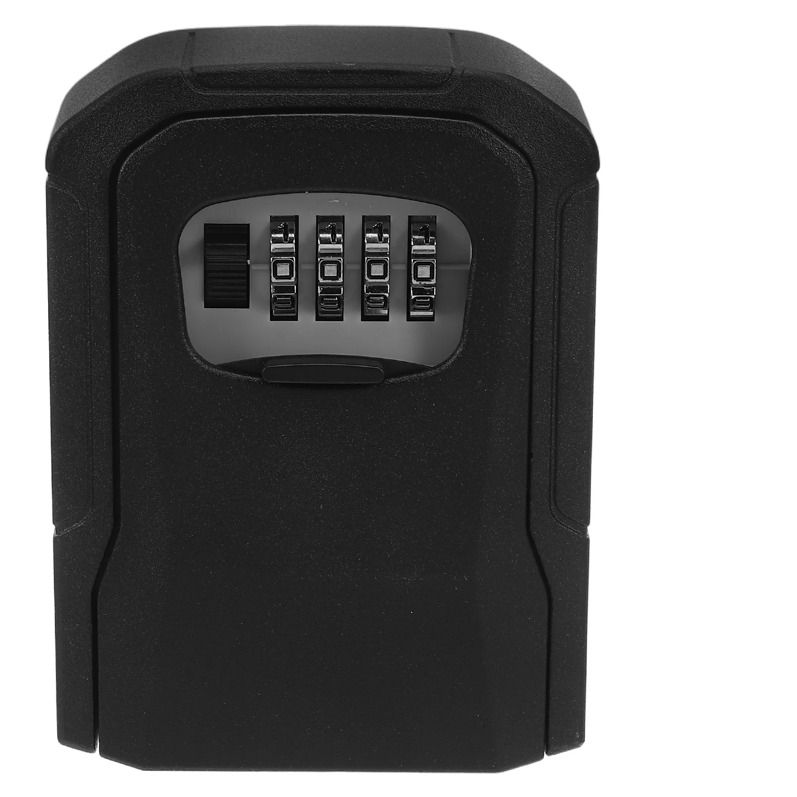 4 Digit Combination Lock Key Box Aluminum Alloy Weatherproof Security Storage For Outdoor Indoor Home Office Portable Password