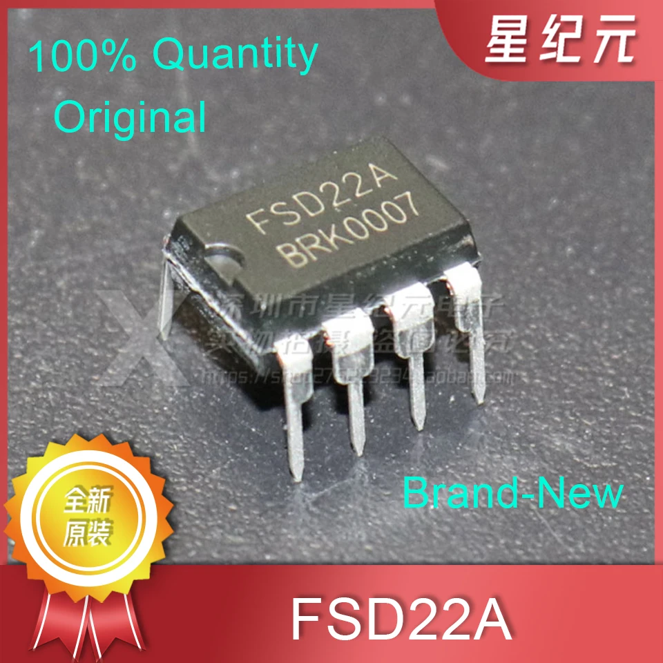 [EN STOCK] 1 pieza IC de administración de energía FSD22A FSD22 DIP-8 Original reemplazado AP8022H SDH8303 VIPER22A