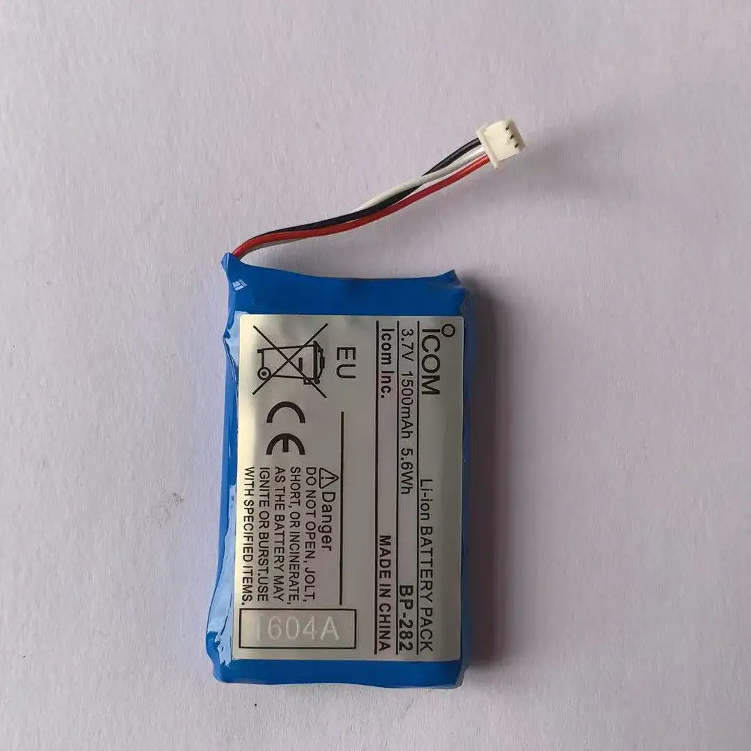 ICOM BP-282 M25 Lithium Battery 3.7V 1500mAh for IC-M25 Walkie-Talkie Replacement Rechargeable Battery with Superior Performance