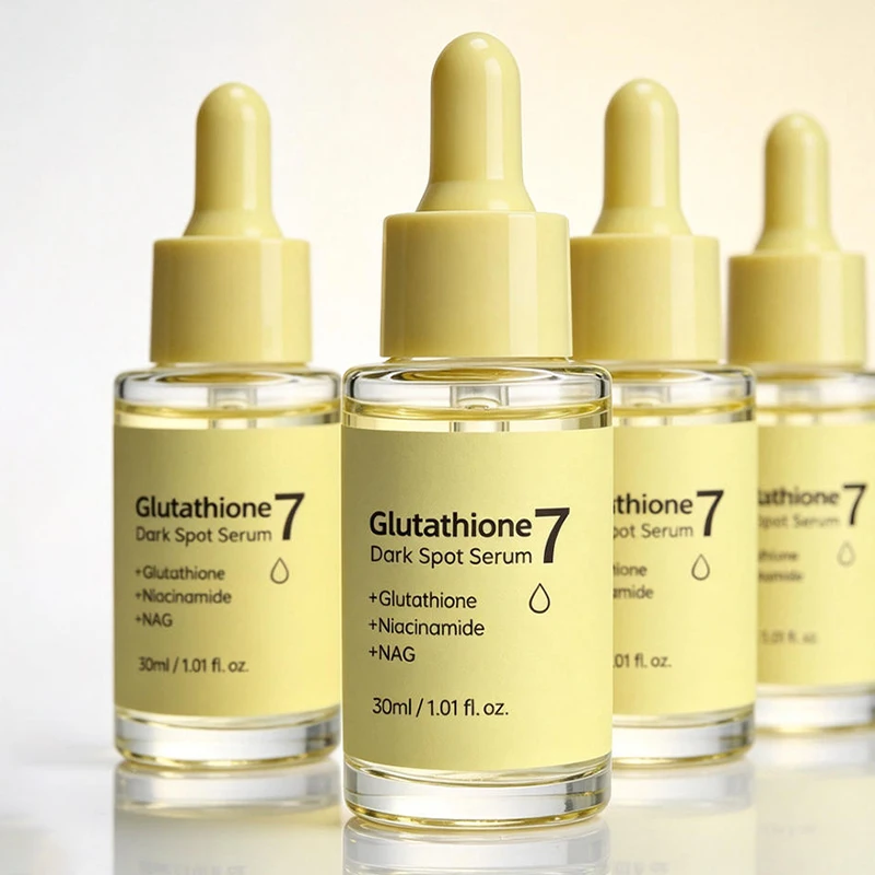 Glutathione 7 Black Spot Essence Serum Brightening Hydrating Face Care Niacinamide Dark Spot Corrector Moisturizing Skin Care