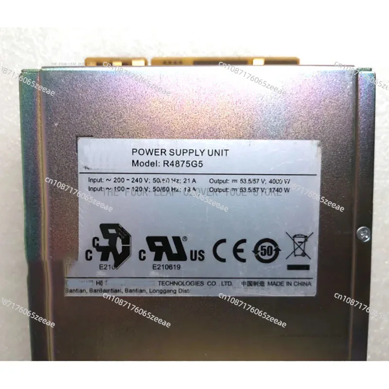 Used R4850 G1/G2/N1/N6/G6 High-efficiency Rectifier Module Communication Switch Power Supply