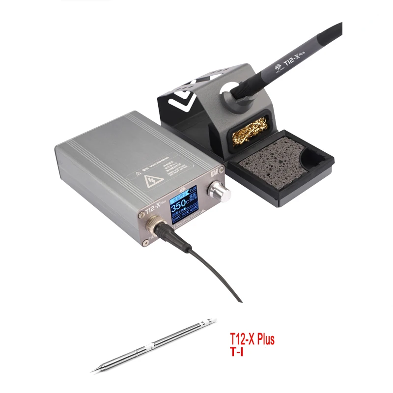 oss T12-X Plus Soldeerstation Elektronische Soldeerbout Met T12 Tips Voor Reparatie Van Mobiele Telefoonborden