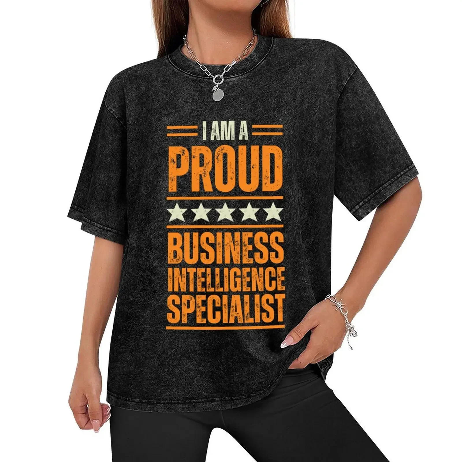 Business intelligence specialist T-Shirt quick-drying shirts graphic tees fitted t shirts for men