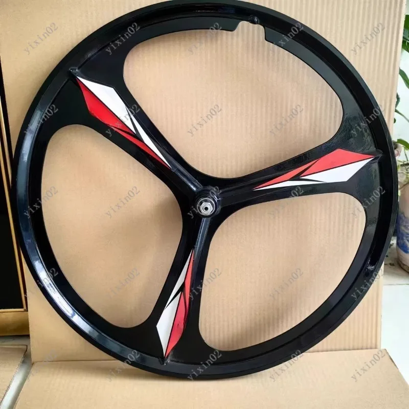 Magnesium Alloy Mountain Bike Wheel Set, 3/6/10 Spoke Integrated Mag Wheels With Disc Brake Hubs For MTB Upgrade