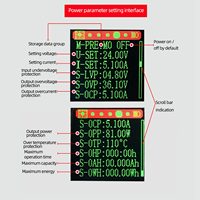 ABKN-4X XYS3580 DC DC Buck Boost Converter CC CV 0.6-36V 5A Power Module Adjustable Regulated Power Supply Variable