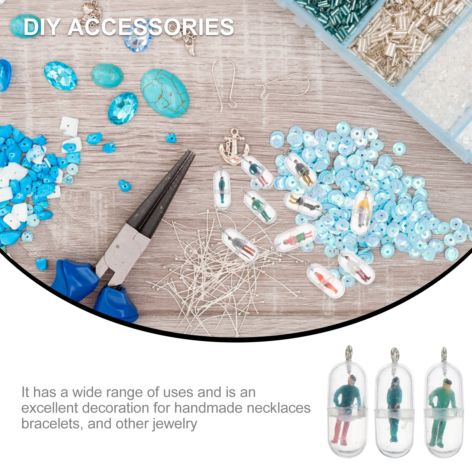 

20Pcs Novel Design Phone Shell Charms Practical Jewelry Decorations