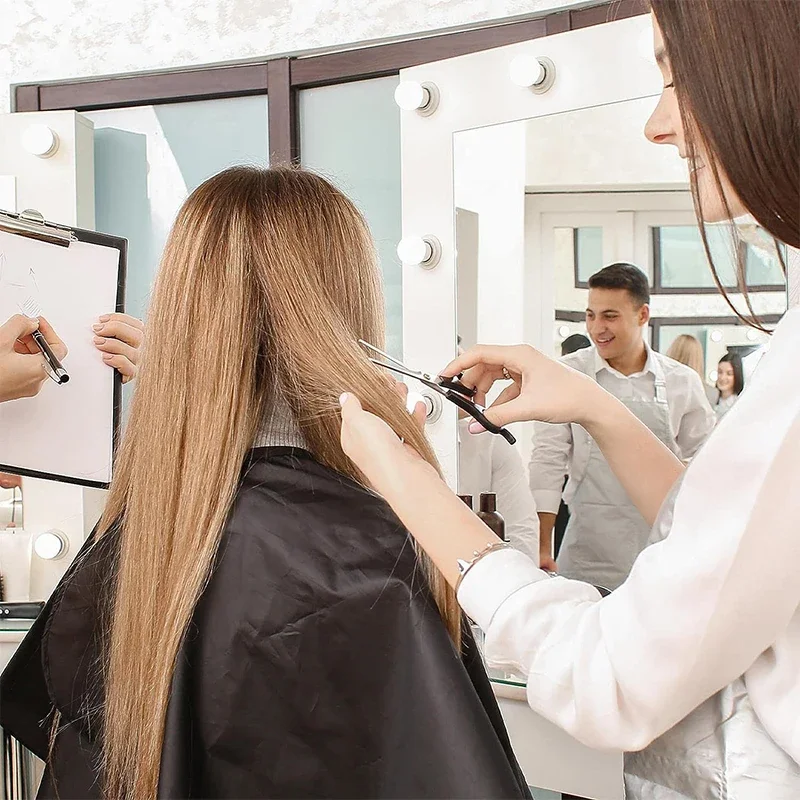 Peleryna fryzjerska do salonu, wodoodporna, do koloryzacji włosów, strzyżenia włosów dla kobiet, mężczyzn i dzieci.