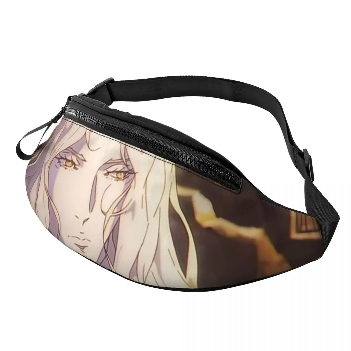 

Alucard Castlevania Nocturne Waist Bag for Women Men Crossbody Fanny Pack Running Phone Money Pouch