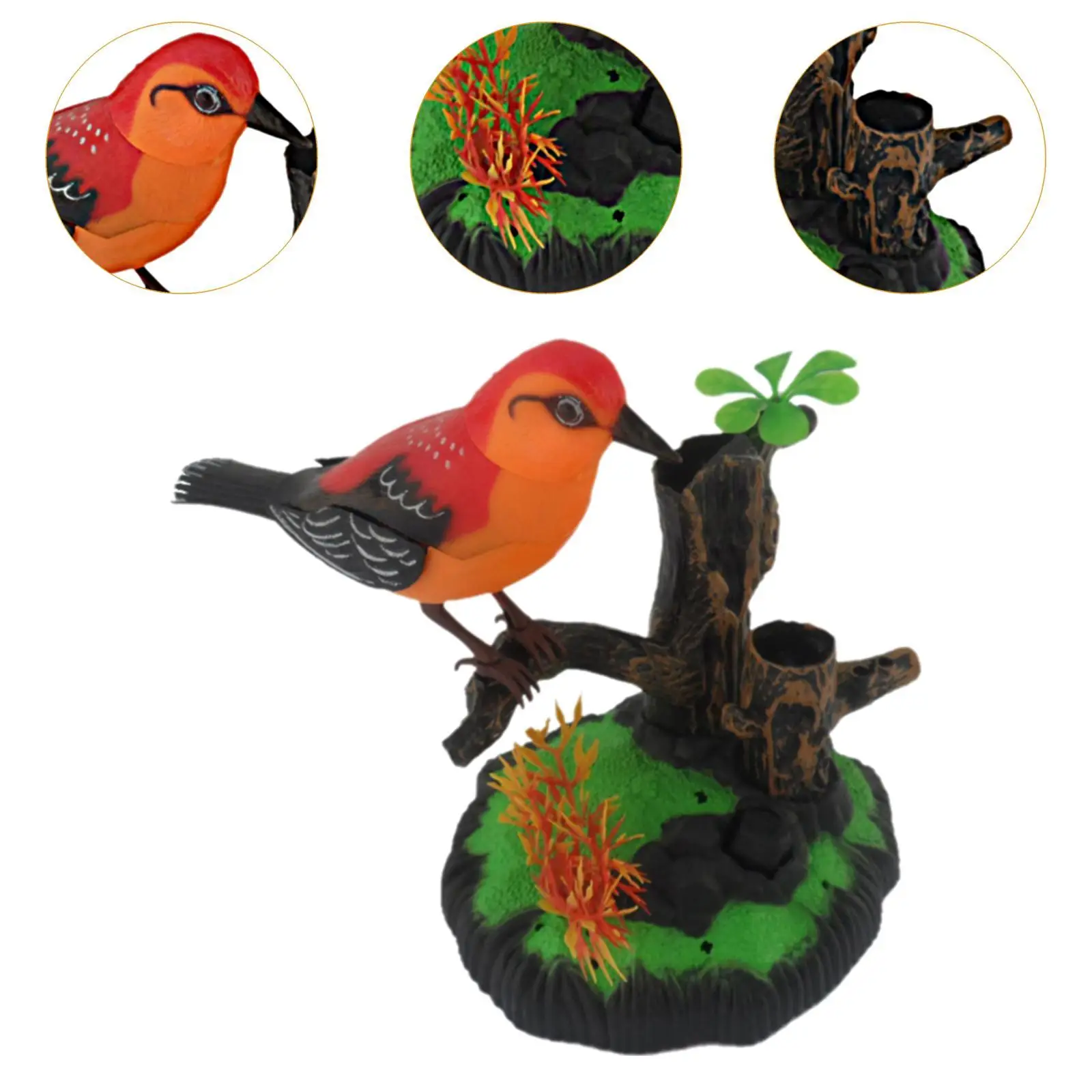 Electronic Bird Toy Creative Kids Birthday Gifts Simulation Decoration