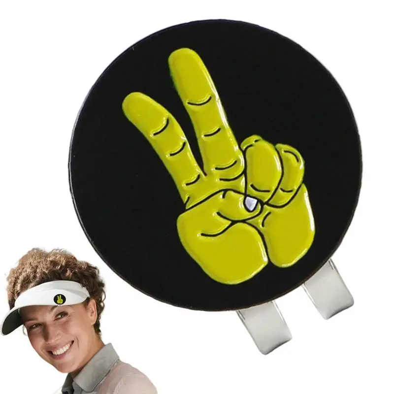 

Magnetic Golf Ball Marker Golf Markers Stainless Steel Golf Holder Clip Magnetic Golf Marker Holders Multifunctional Magnetic