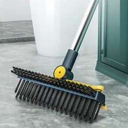 Multipurpose Bathroom Cleaning Brush Tile Floor Gap Scrub Magic Broom Portable Household Window Groove Corner Cleaning Tools