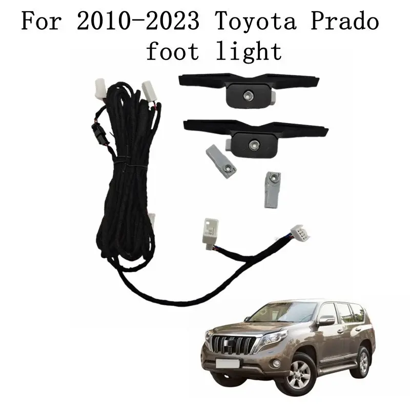 

For 2010-2023 Toyota Land Cruiser Prado Car Interior Atmosphere Stripes Lamp Ambient Foot Light Decorative accessories