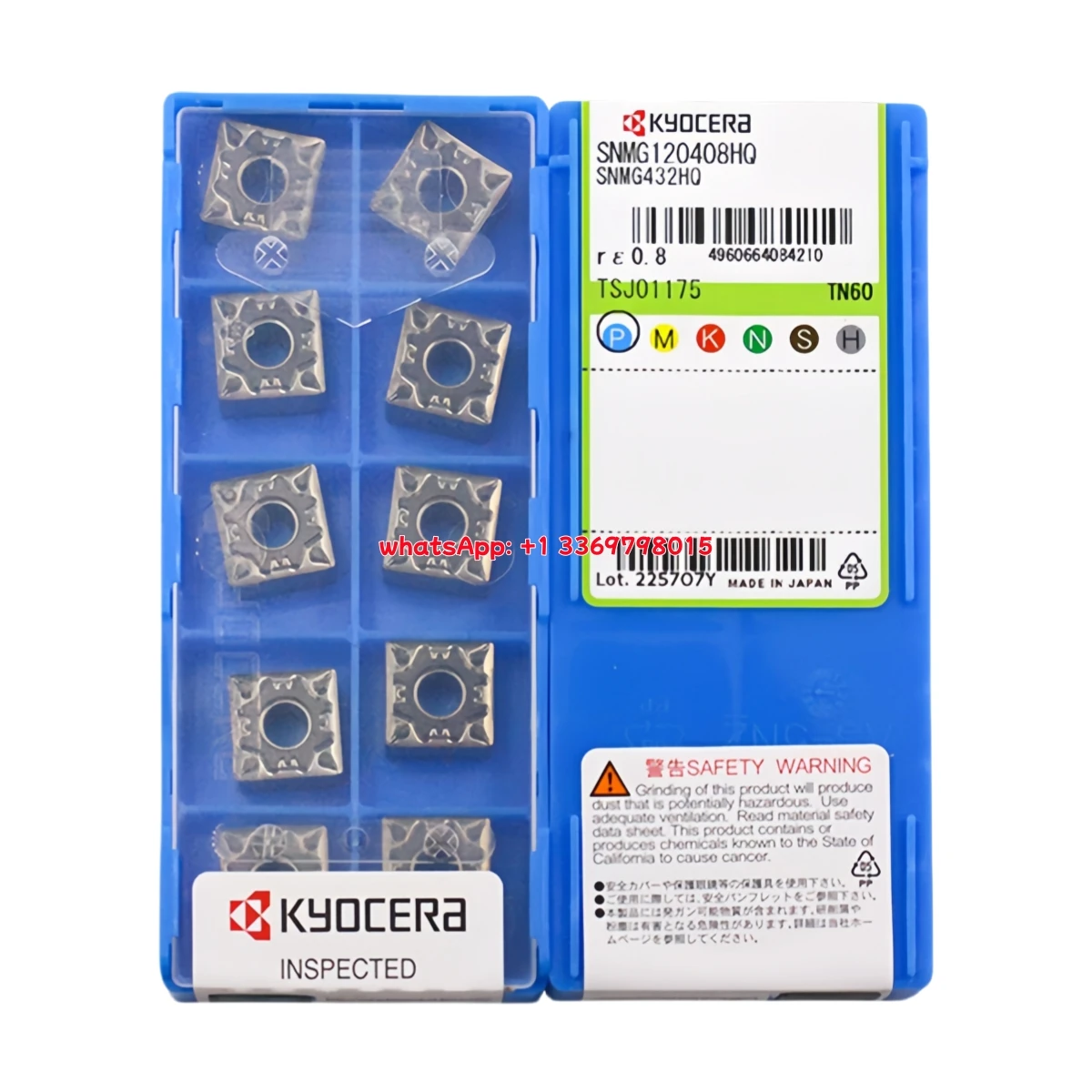 

10pcs 100% Original SNMG SNMG1204 04 08 -HM HQ MS R-C PS NC3030 CA5525 TN60 CA6525 Turning Insert