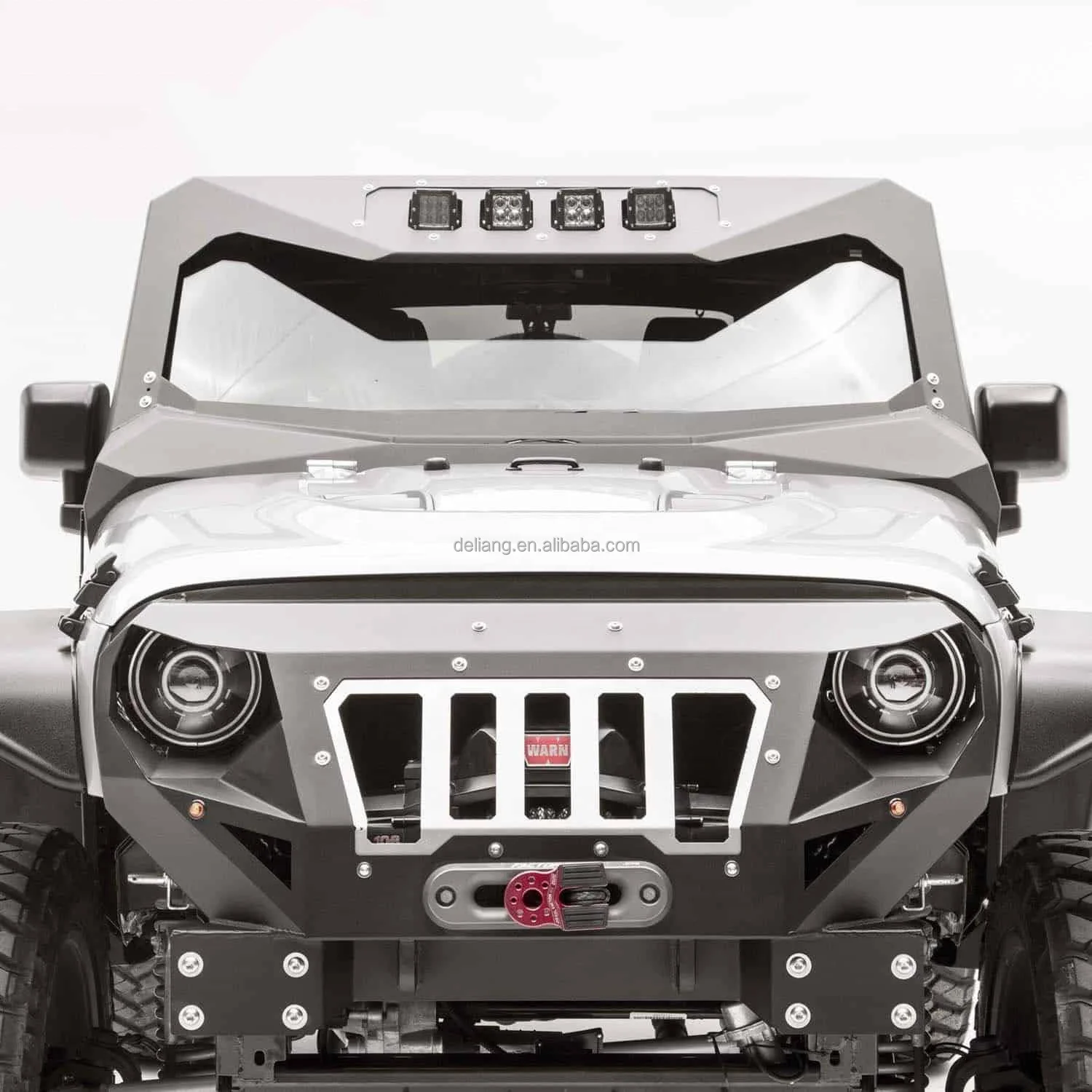 JK Fabfours Vicowl Visor for Jeep Wrangler JK 07-18 accessories