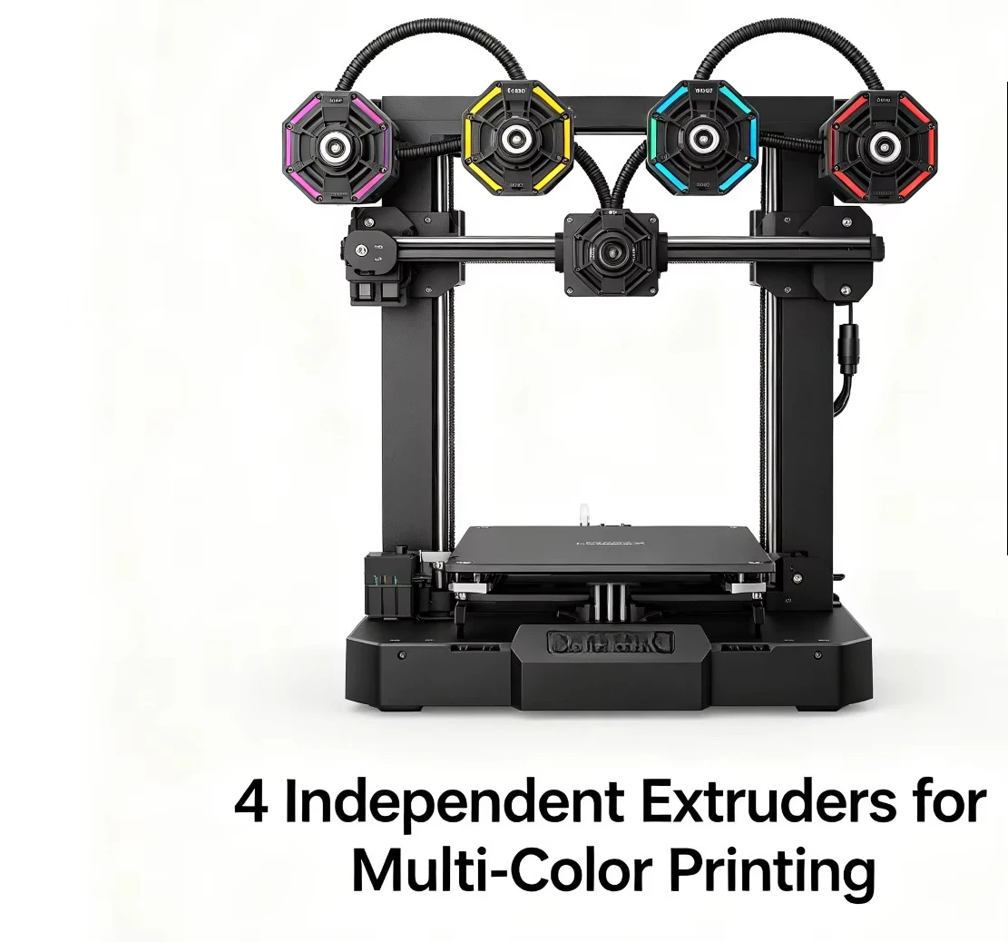 Suitable for Kobra X Native4-color FDM 3D printer, desktop type, new USB260mm, automatic leveling, children's DIY handmade model