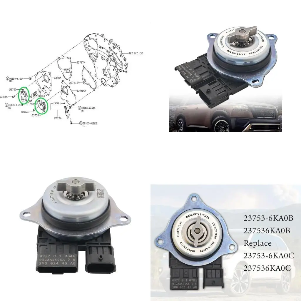 

High Efficiency Timing System Actuator for Q60 3.5L VQ35DD Engine 23753-6KA0B H9EE