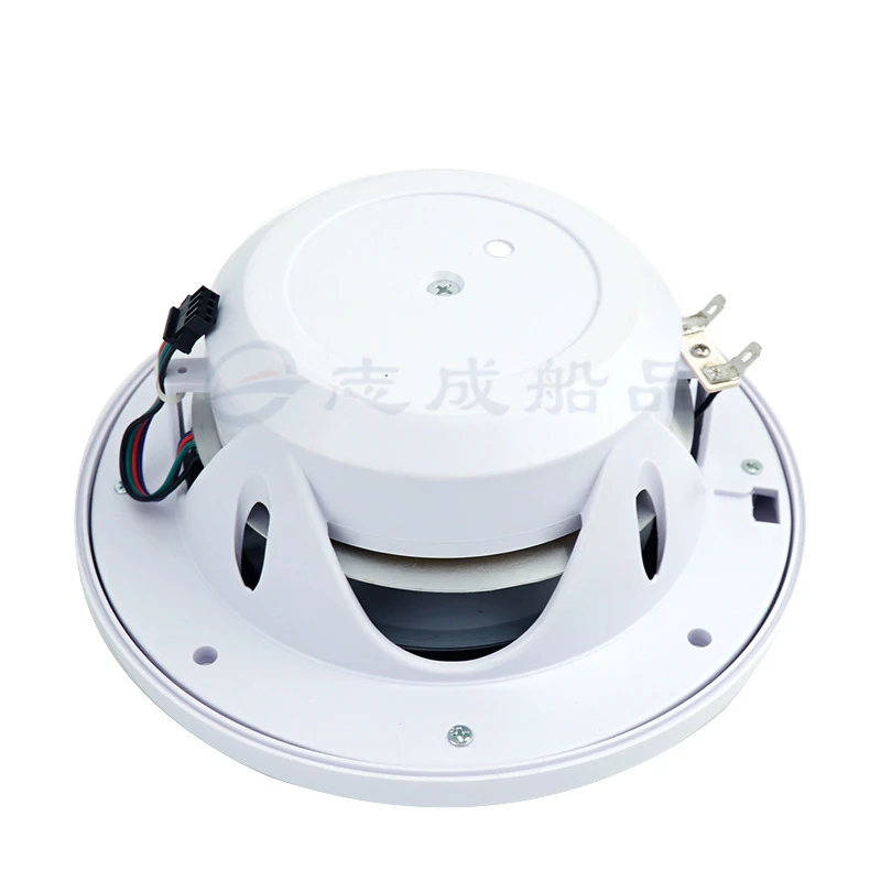 يخت ملون مقاوم للماء المتكلم التحكم عن بعد تغيير اللون 12 فولت عالية الملعب مكبر صوت بحري مقاوم للماء ومقاوم للصدأ #5