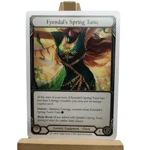 日本語版 FAB Fyendal´s Spring Tunic プレイマット トレーディングカード