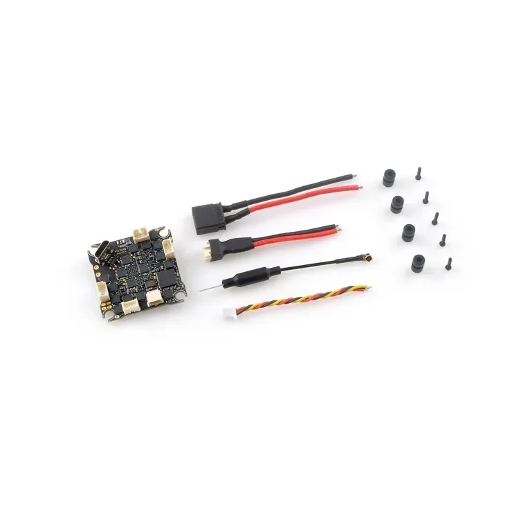 HappyModel X12 Pro 5-in-1 AIO Flight Controller with Built-in 2.4GHz ELRS V3.0 OpenVTX 400mW for 1-2S FPV Drones 25.5x25.5mm