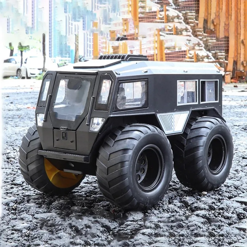 

1:24 All-Terrain Sherp Alloy ATV Truck Car Model Diecasts Metal Off-Road Vehicle Model Simulation Sound and Light Kids Toy Gift