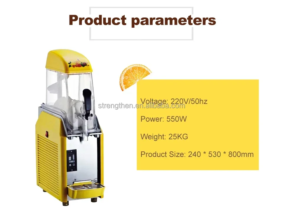 Professional Factory Direct Sales 3-9L Commercial Juice Drink Machine Smoothie Machine Slush Machine for Frozen Drinks for Home