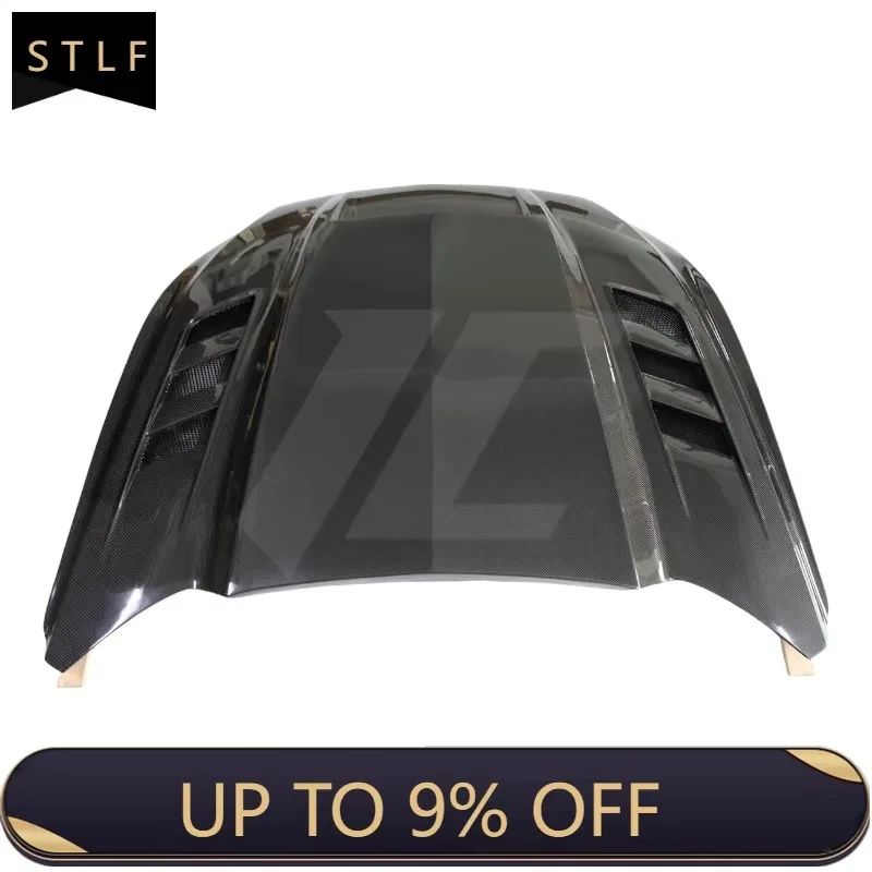 

003 Style New Carbon Fiber Front Bonnet Engine Hood for 2015-2017 Vehicles