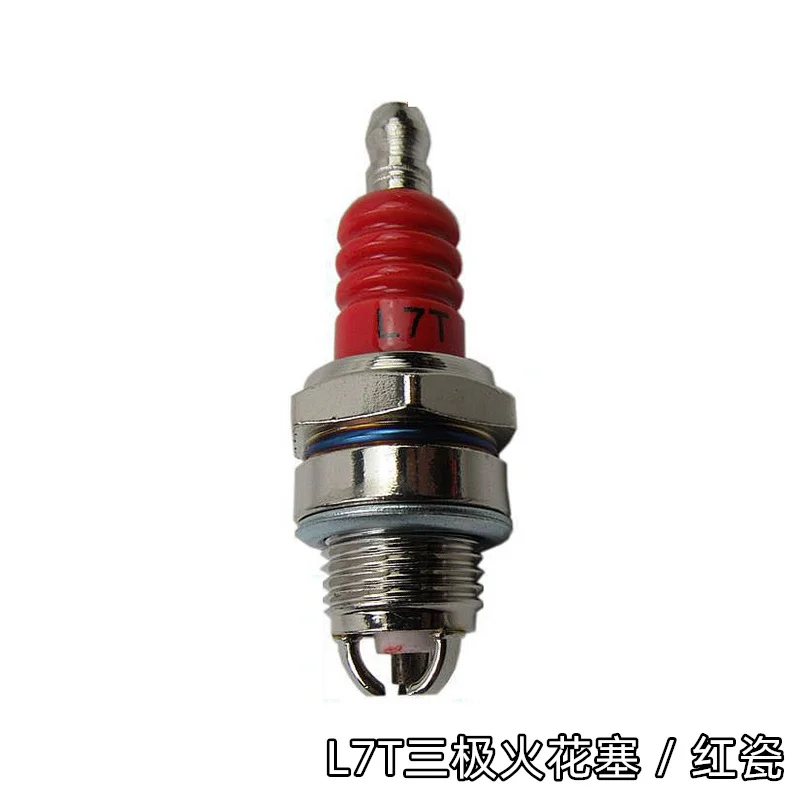 10pcs L7t Three-Pole Spark Plug Two-Stroke Mower