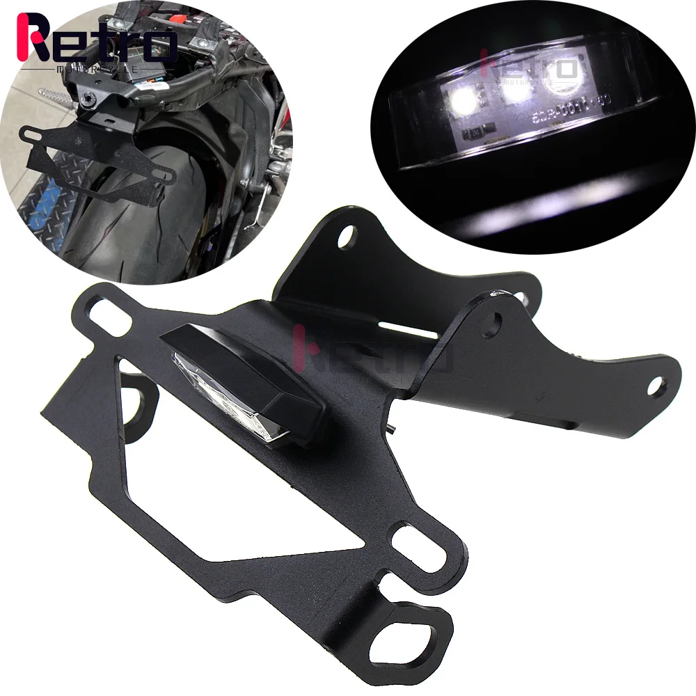 

License Plate Holder LED Light For HONDA CBR1000RR CBR 1000RR SP 2017-2020 Motorcycle Accessories Tail Tidy Fender Eliminator