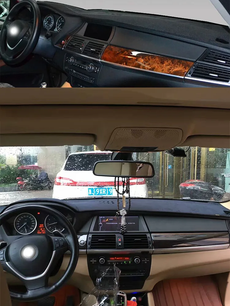 

For BMW X5 X6 E70 E71 E72 Car Dashboard Mat Accsesories Anti-reflective Anti-slip Anti-dirty Pad Instrument Panel Cover Ornament