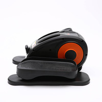 Arms Fitness Cycling Trainer Under Desk Mini Bike Electric Leg Machine Portable Pedal Exerciser With LCD Display