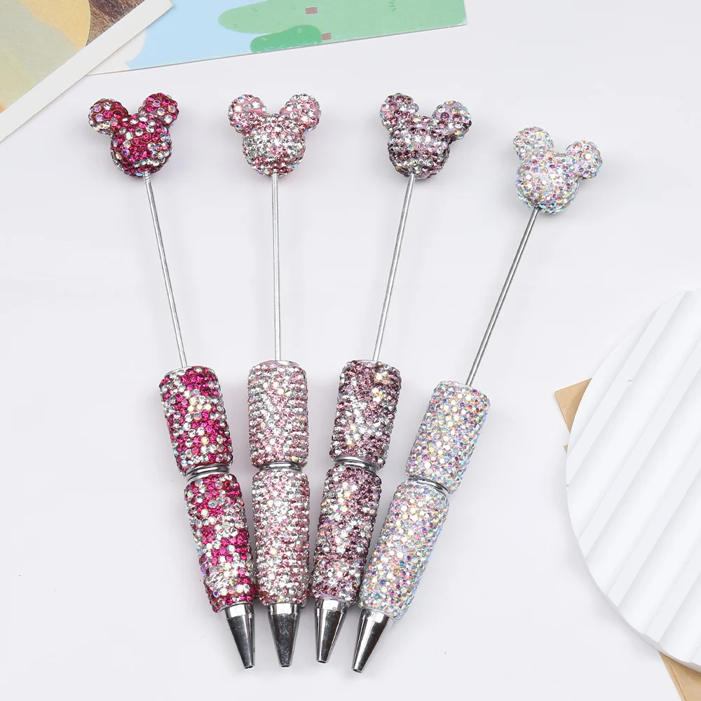 

Cordial Design 10Pcs 16*154MM DIY Jewelry/Hand Made/Rhinestone Plastic Pens/Beaded Pen Accessories/Beadable Pen Findings #17830