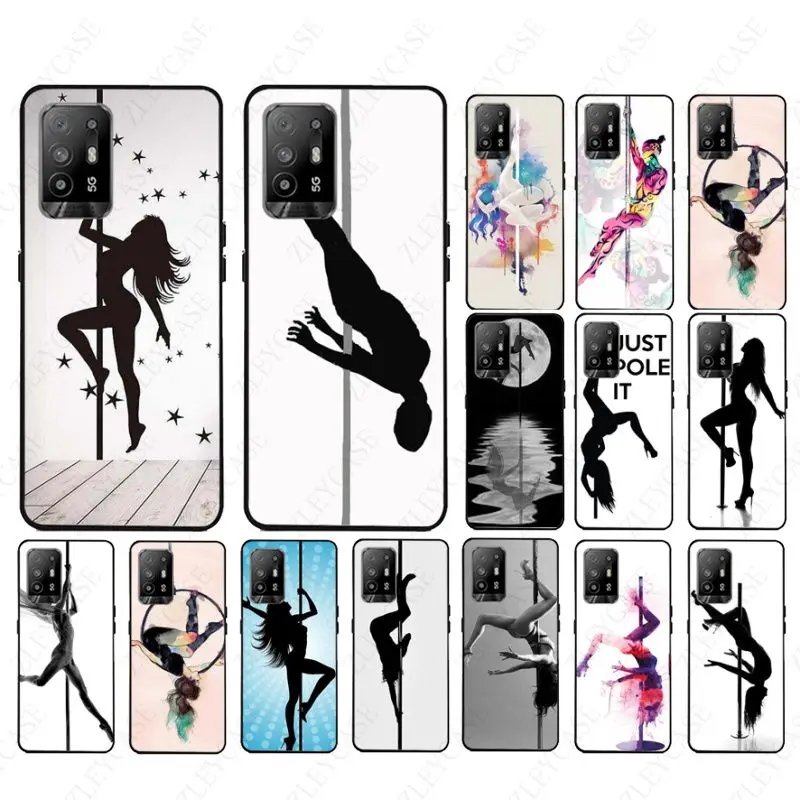 funda Pole dance dancing girl Phone cover For oppo Realme 8Pro 6PRO 6i 7pro 9i 9pro C11 C21Y C21 C25Y C25S C3 Q3S XT Cases coque