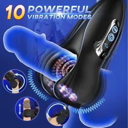 Glans Trainer Penis Massager Biting Male Masturbator Vibrating Glans Vibrator Delay Endurance Exer Adult Goods Sex Toys for Men