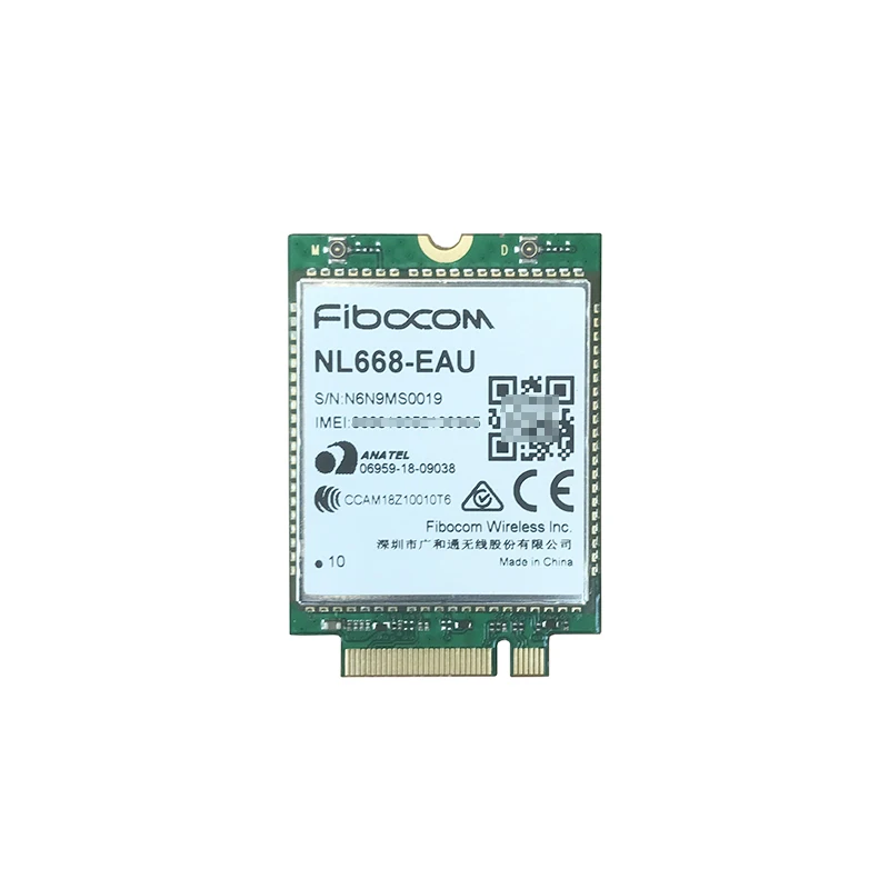 New Original Fibocom NL668-EAU M.2 Cat4 4G LTE Module B1/3/5/7/8/20/28 For Europe, Australia