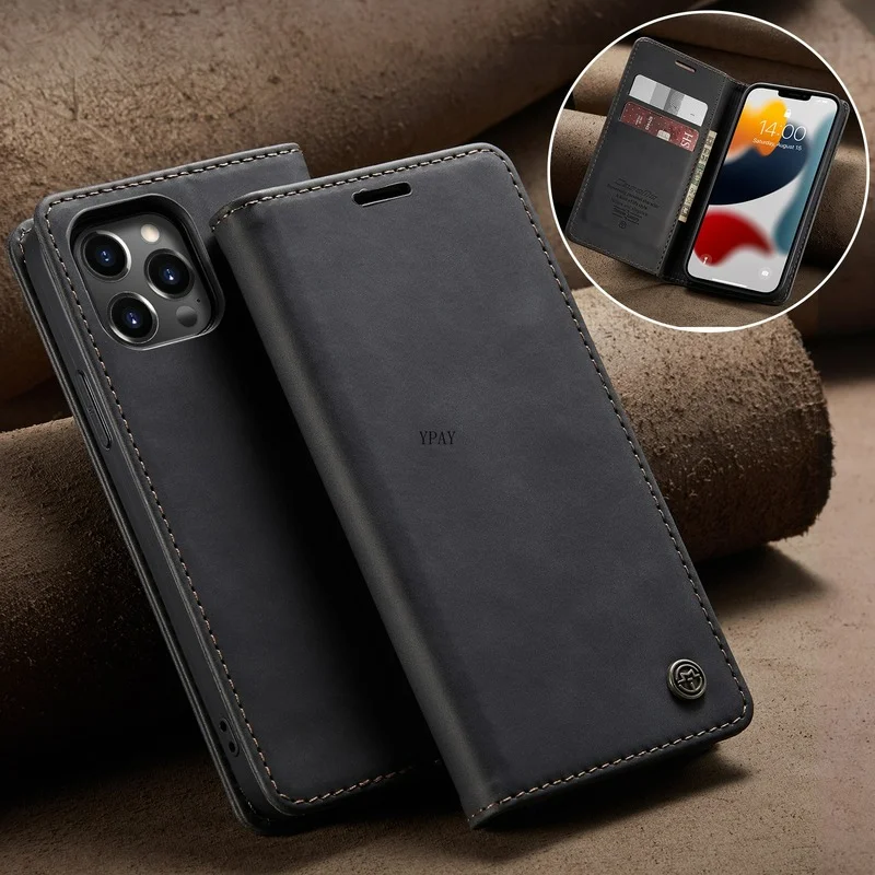 Suitable for New Iphone13pro Max Phone Case Apple 13 Card Mobile Phone Leather Case Flip Protective Case Xs Iphone 11pro Case