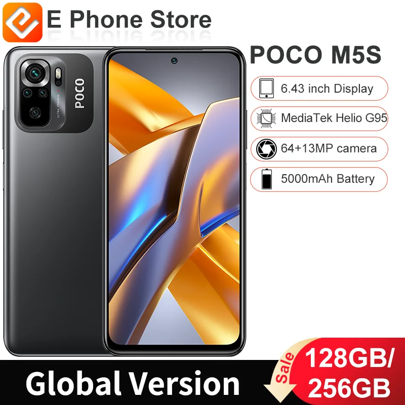 Global Version POCO M5s 128GB/256GB 6.43