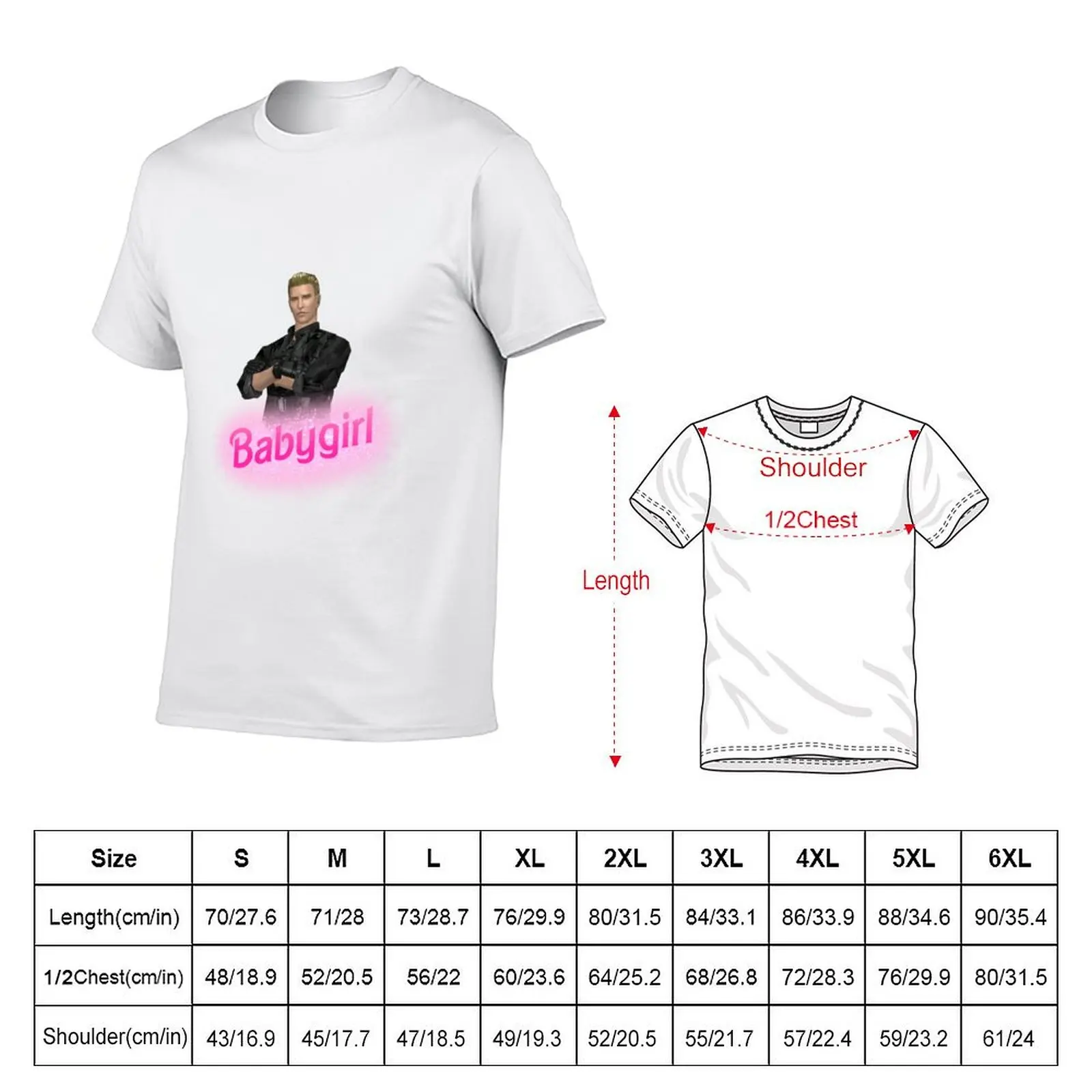 Albert Wesker Babygirl T-Shirt t shirts with prints t shirt for man T-Shirt