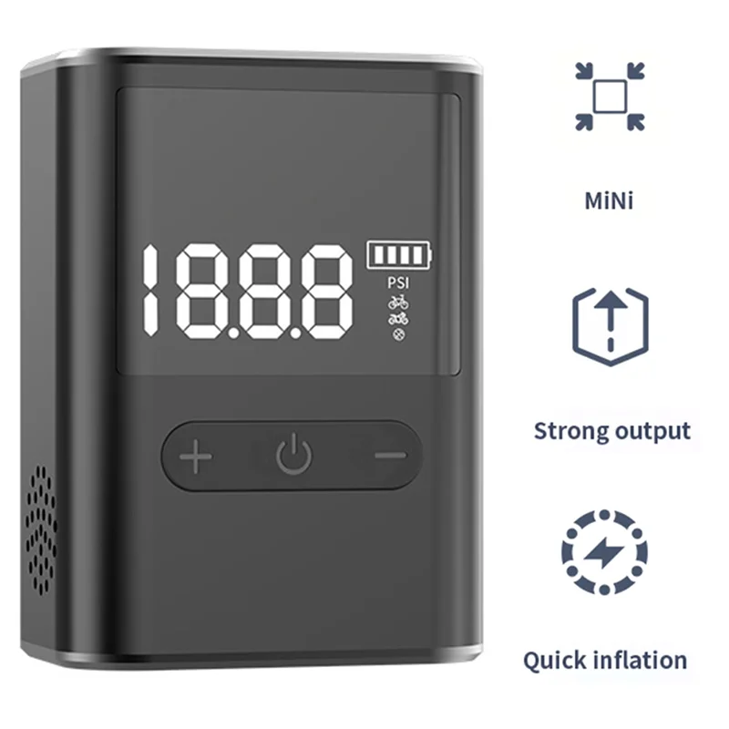 

New-Road Bike Wireless Inflator Bicycle Air Pump High Appearance, Strong Durability Quick Inflation, Fast Charging