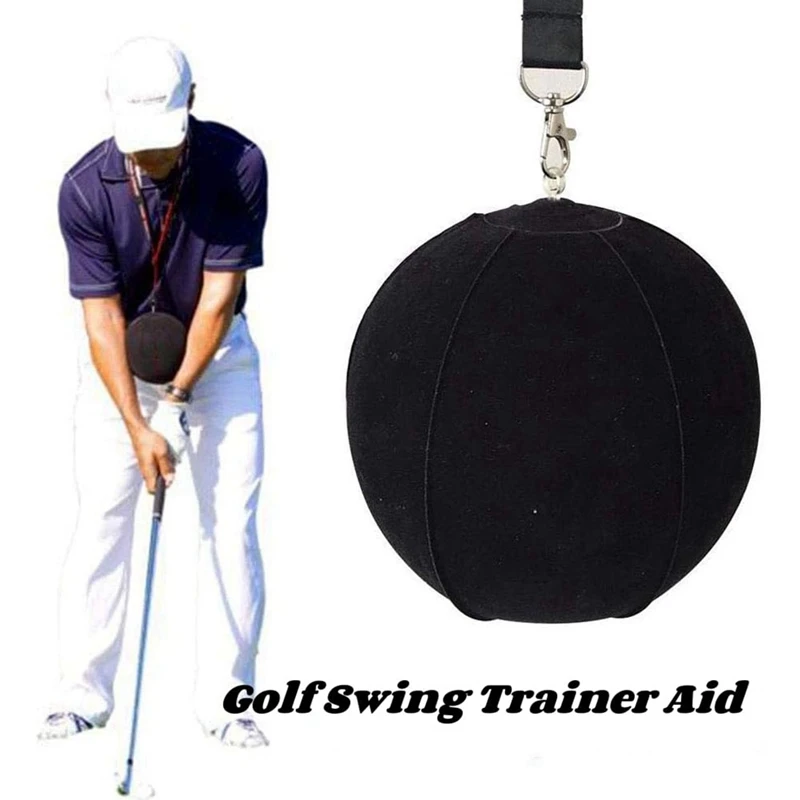 Inflatable Golf Swing Trainer Ball Golf Ball Impact Assist Smart Practice Ball,Adjustable Golf Training Aid With Posture