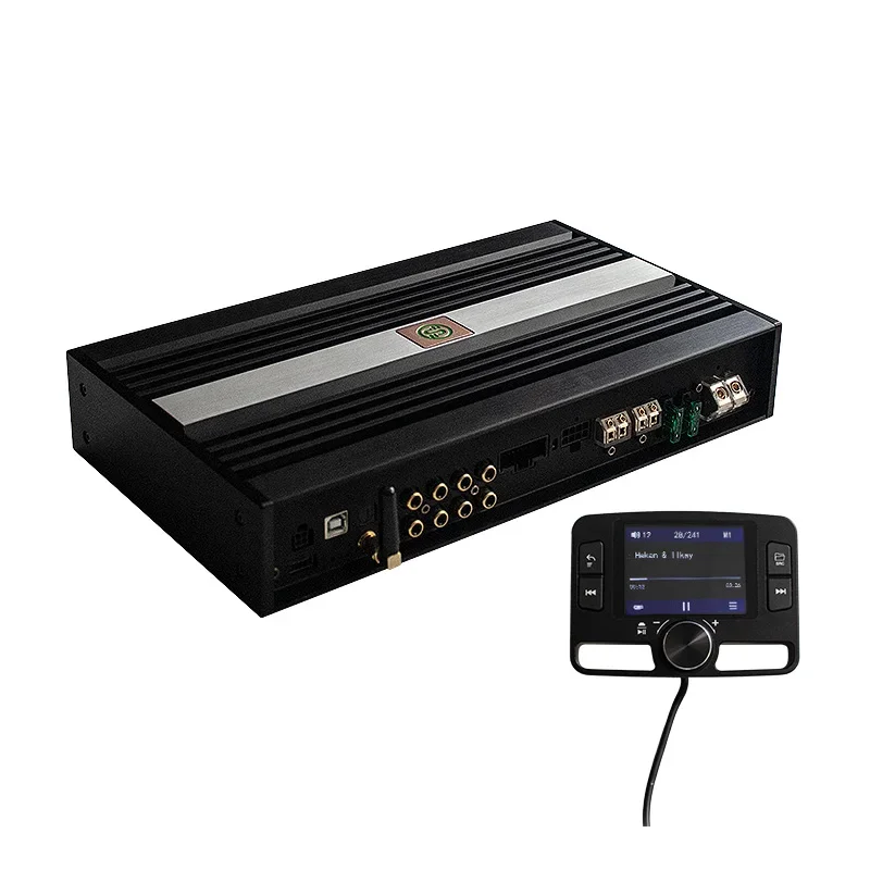 for Sennuopu HiFi X12 Professional Power Car Audio DSP amplificador 4 Channel Car Amplifier with Remote Controller